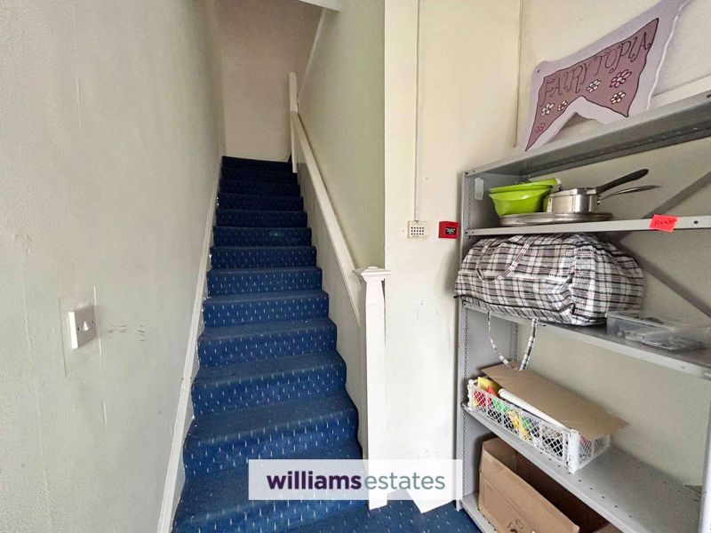 Stairs to Upstairs Accommodation
